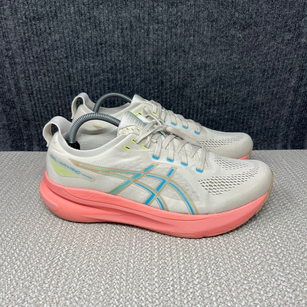 ASICS Gel Kayano 31 Birch Energy Aqua Cream Athletic Running Shoes Women’s 11